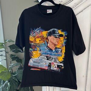 Chase Authentics Vintage Kevin Harvick Nascar Black T-Shirt Sz L* #29 Racing